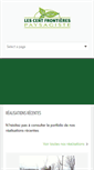 Mobile Screenshot of centfrontieres.com